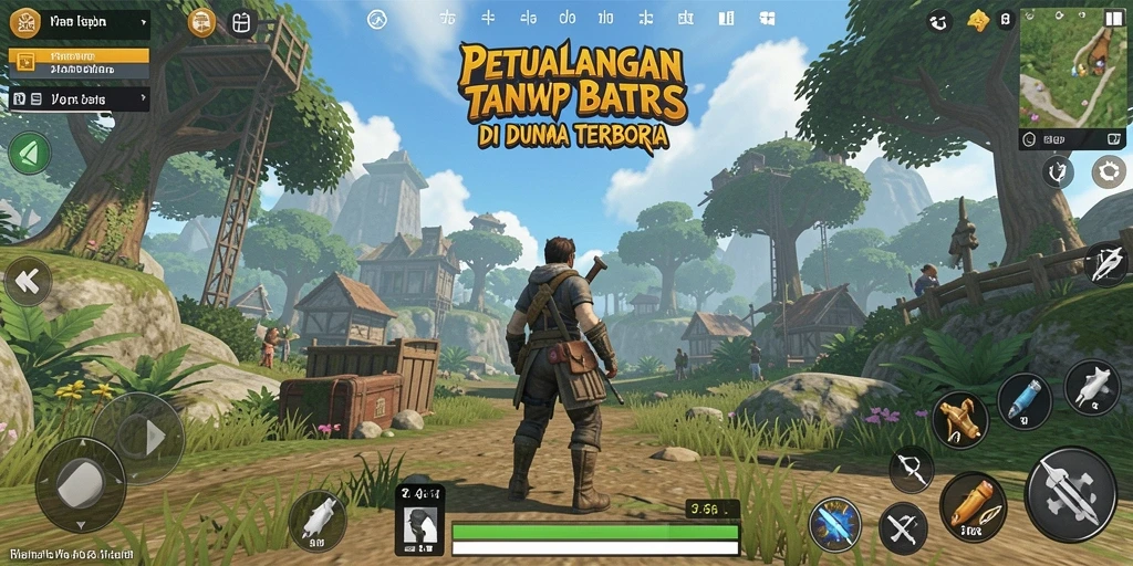 Tampilan gameplay luar biasa dari dunia terbuka 3446.