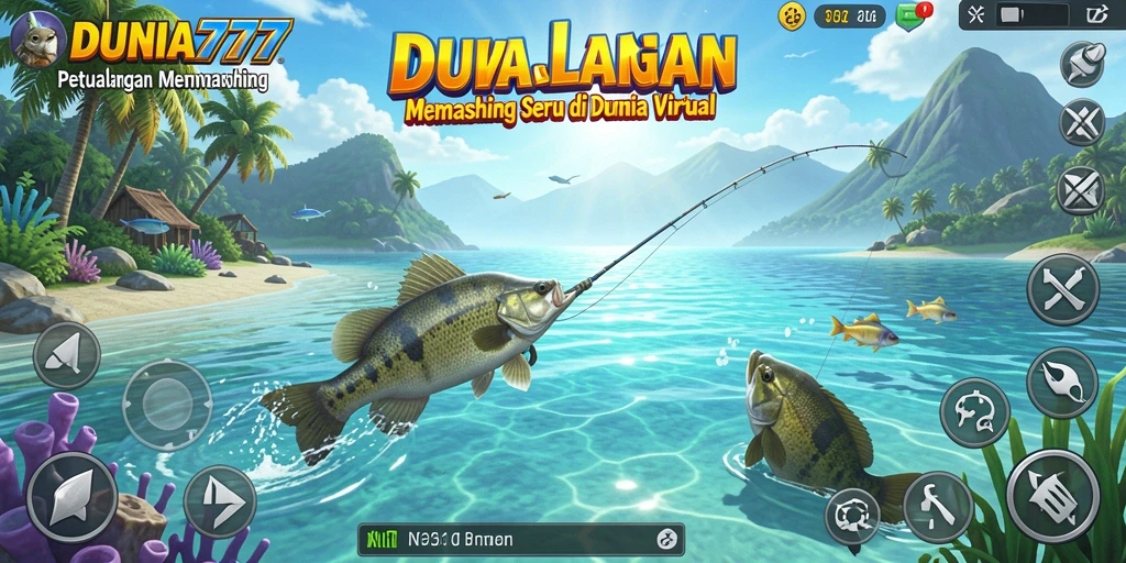 Tangkapan ikan yang menakjubkan di DUNIA777.