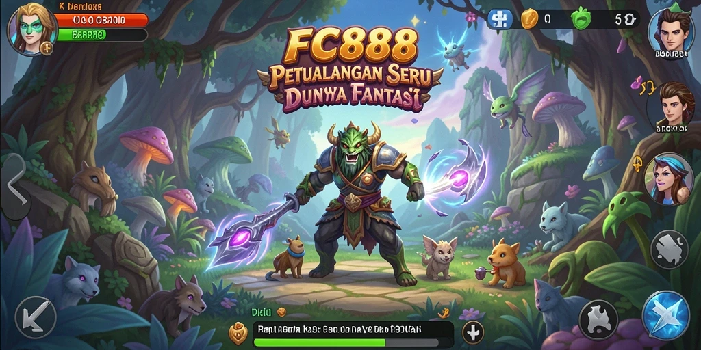 Screenshot gameplay FC888 menampilkan aksi seru dan adegan eksplorasi.