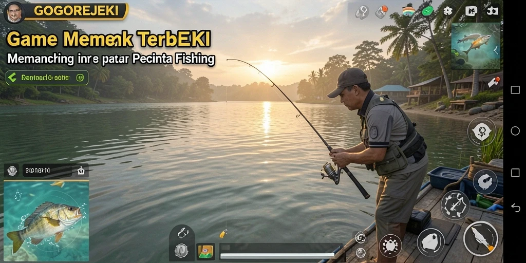 Screenshot gameplay GOGOREJEKI dengan visual memancing yang menakjubkan.