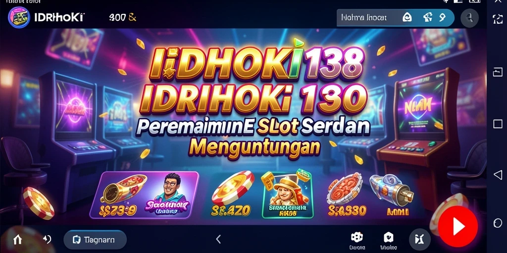 Screenshot gameplay IDRHOKI138 yang menampilkan aksi seru dan peluang menang besar.