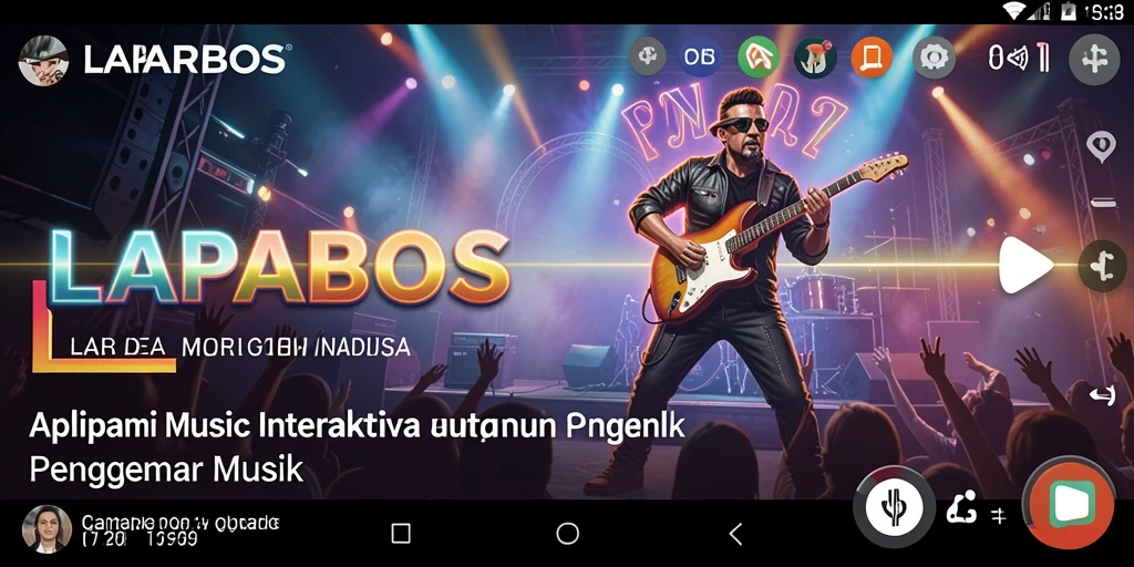 Tampilan gameplay LAPARBOS yang interaktif dan menarik.
