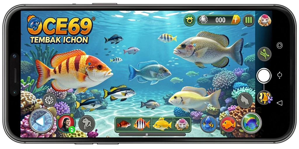 Screenshot tampilan gameplay OCE69 yang seru dan menantang.
